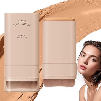 VV Foundation Stick, VV Double Head Foundation Make-Up Stick, 6 in 1- Luxury Anti-Wrinkle Foudations, Korean Foundations #04