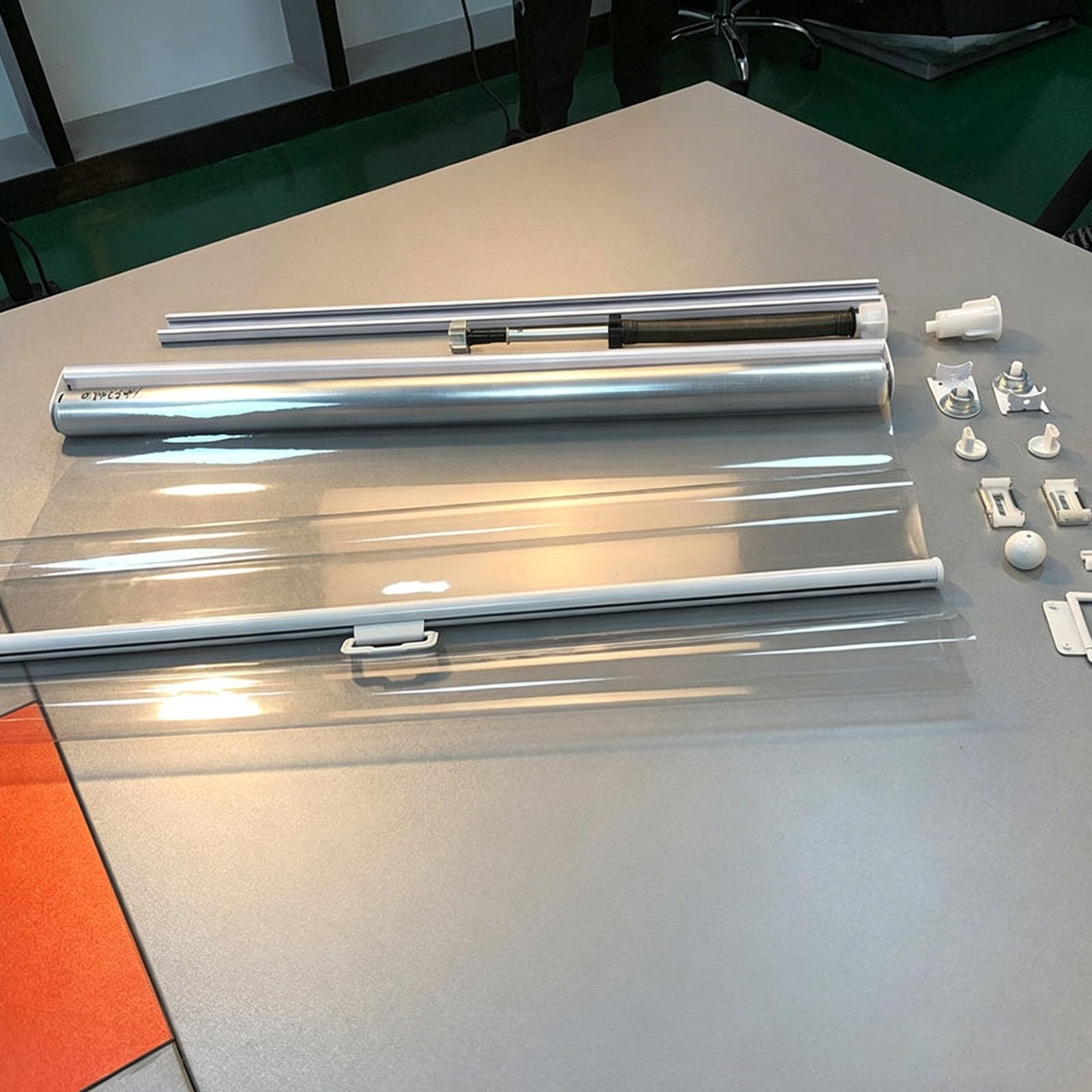 Store extérieur en vinyle transparent résistant aux intempéries