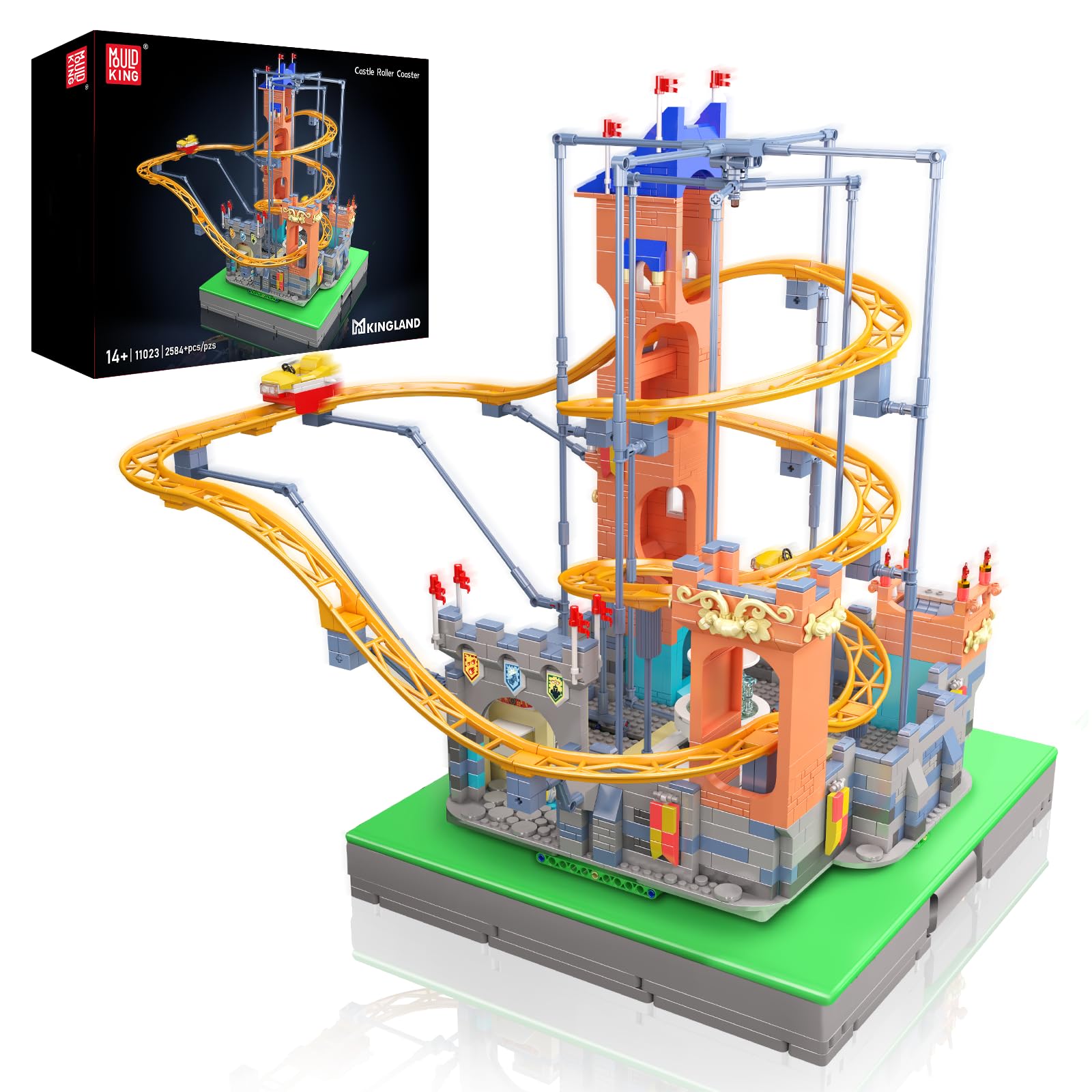 Amazon.co.jp: Mould King 11023 ース以上 城テーマ ジェット