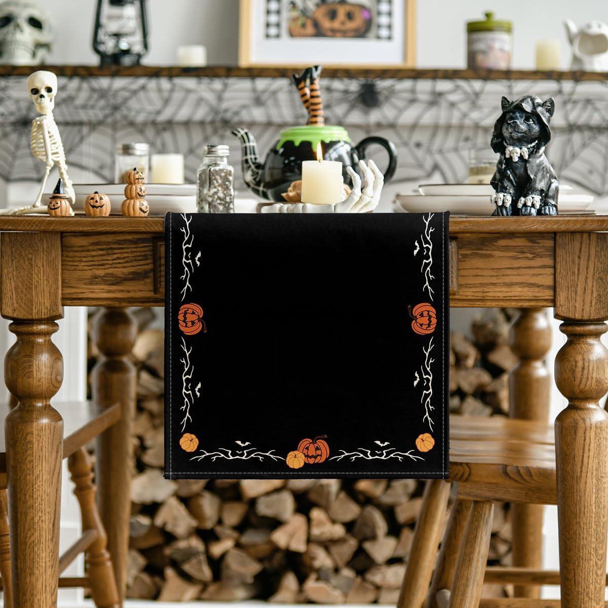 Artoid Mode 210 GSM Halloween Table Runner Home Party Decor 13x72 Inch