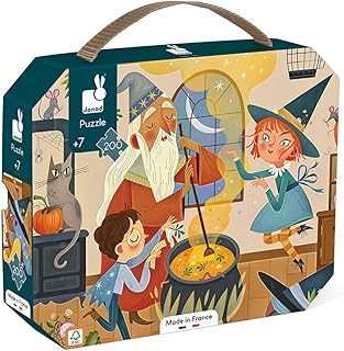 Comprar Janod - Puzle Magia - Puzzle 200 Piezas de Cartón FSC - Ejercita Paciencia y Concentración - Puzzle Infantil a Partir de 7 Años, J02548