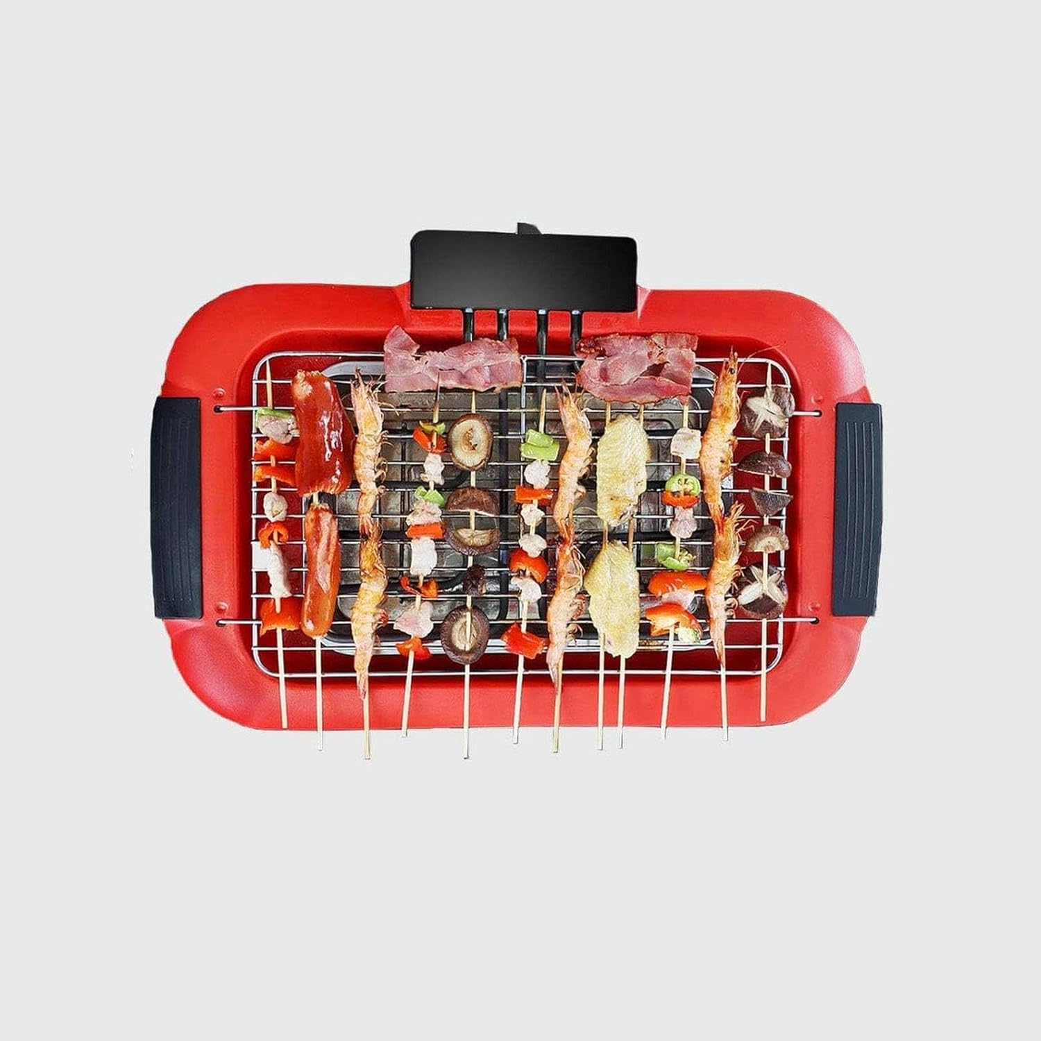 Smoke Less Infrared Grill, Indoor Grill, Heating Electric Tabletop Grill, Non Stick Easy to Clean BBQ Grill