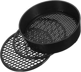 TOYANDONA 2 Peças Peneira De Rocha Peneira De Plástico Playes Mini Instrumentos Peneira De Ensino Para Escola Brinquedo De Peneira De Mão Para Estudante Extrator Portátil Escola Primária