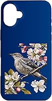 Vista 23 de Arkansas Northern Mockingbird Surrounded by Apple Blossom Case for iPhone 17