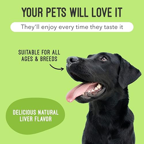 Miniatura 7 de Suplemento para perros para inflamación articular y artritis, cuidado natural de las articulaciones del perro, fórmula antioxidante con MSM,