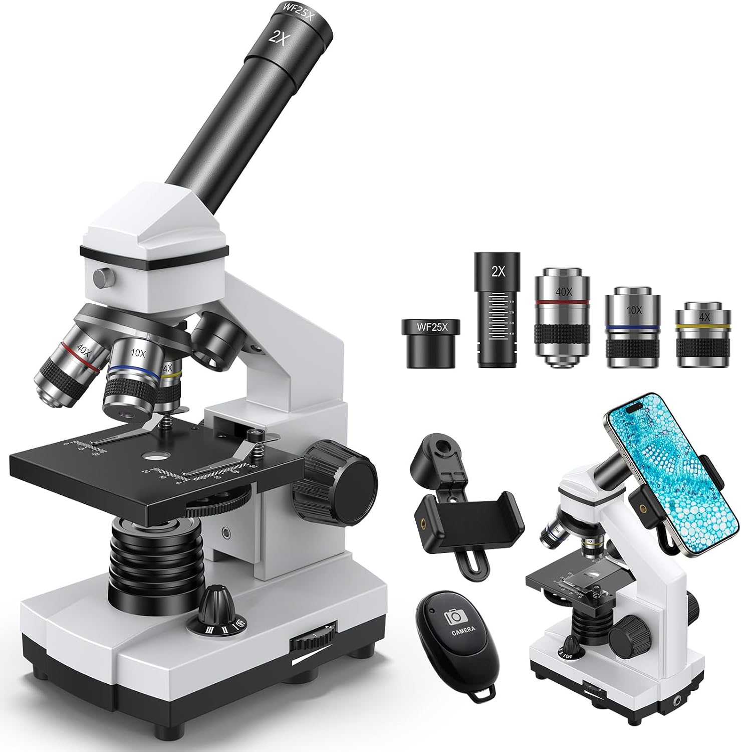 ESAKO Compound Microscope 100X–2000X