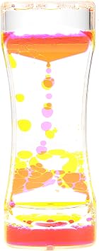 Liquid Motion Bubbler Yellow Pink