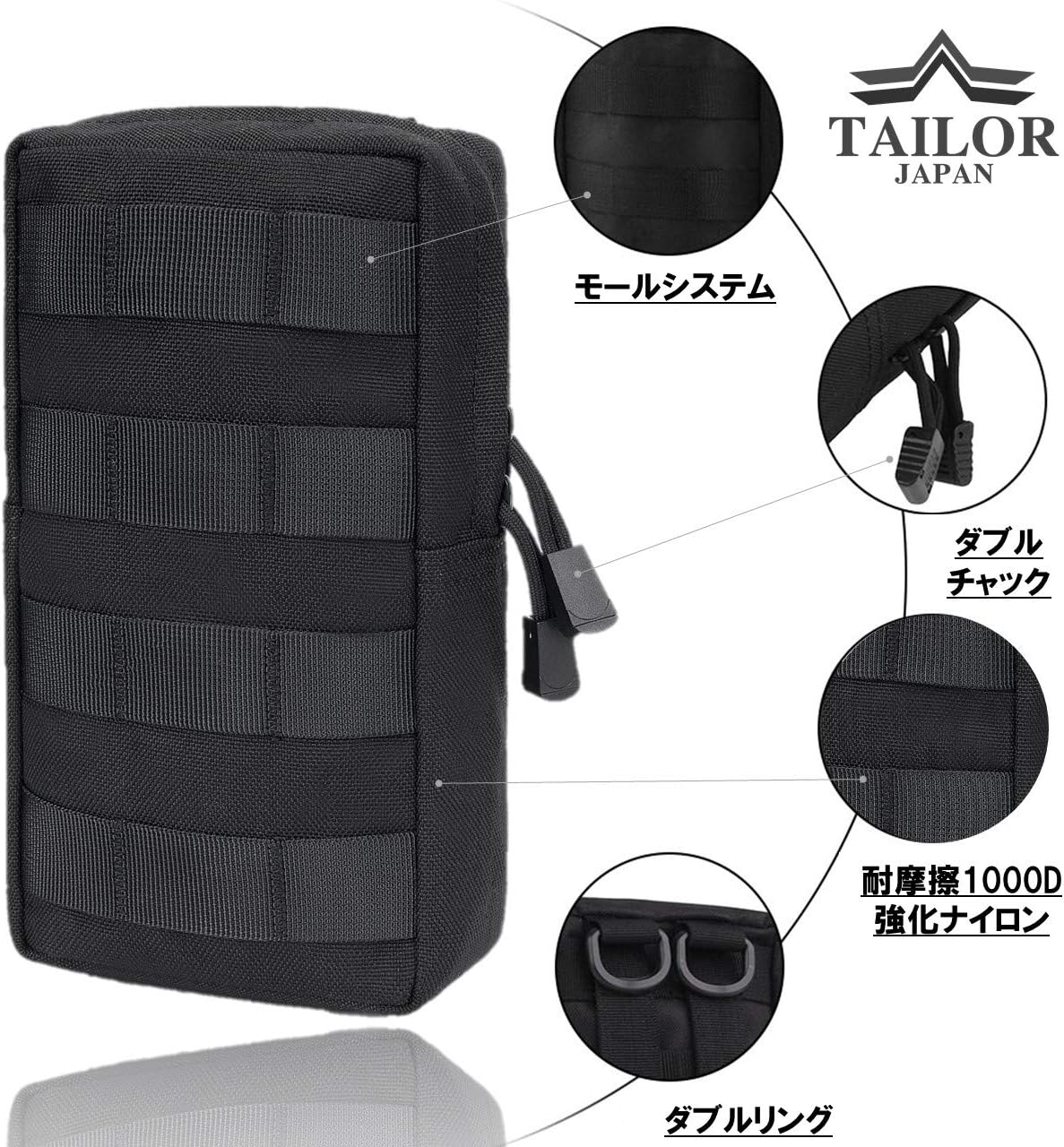 【正規販売店】 タクティカルポーチ ミリタリーポーチ サバイバルゲーム サバゲー アメリカ MeeJaa Dump Pouch