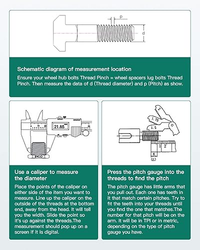 Miniatura 3 de AINTIER Adaptadores espaciadores de rueda de 1.5 pulgadas, 8 x 170 a 8 x 6.5 pulgadas, 8 lengüetas, 14 x 1.5, 5.118 in, compatible con F-350 Super
