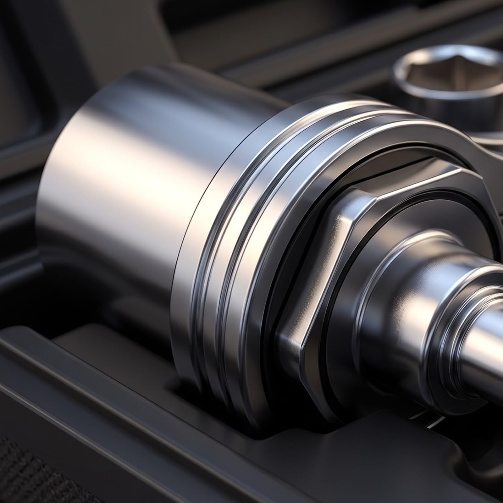Harilla Kit Cambio Pneumatici Facile da Usare Custodia Rigida Inclusa, Chiave con Bussole, Portatile, Chiave con Valigetta, per Garage, Officina, Automobilisti