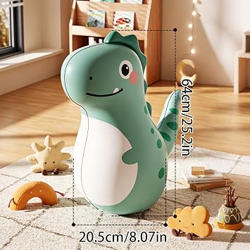 Kids Inflatable Punching Bag Inflatable Dinosaur Cute Fun Boxing Toys