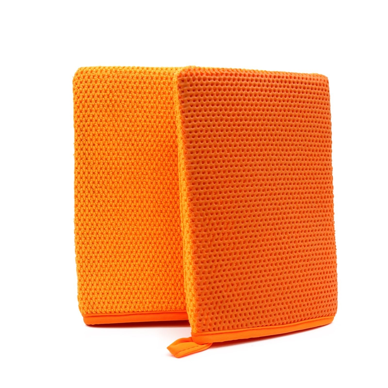 Guanti Da Lavaggio Clay Bar Fine Mitt | Panno pulito for dettagli auto in microfibra(1pc yellow)