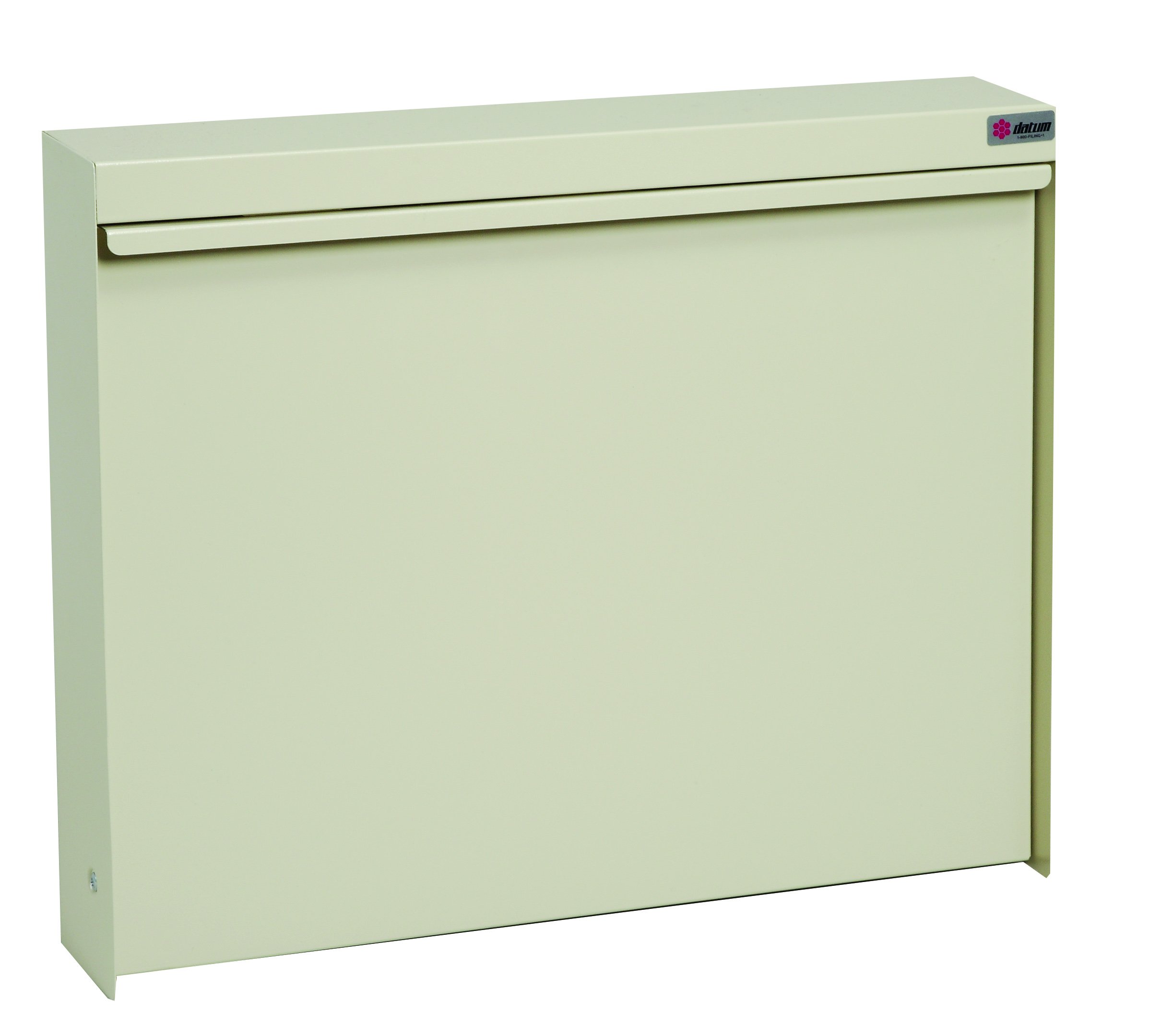 Datum Storage WallWrite Fold up Desk With Standard and Non-Locking, Light Gray