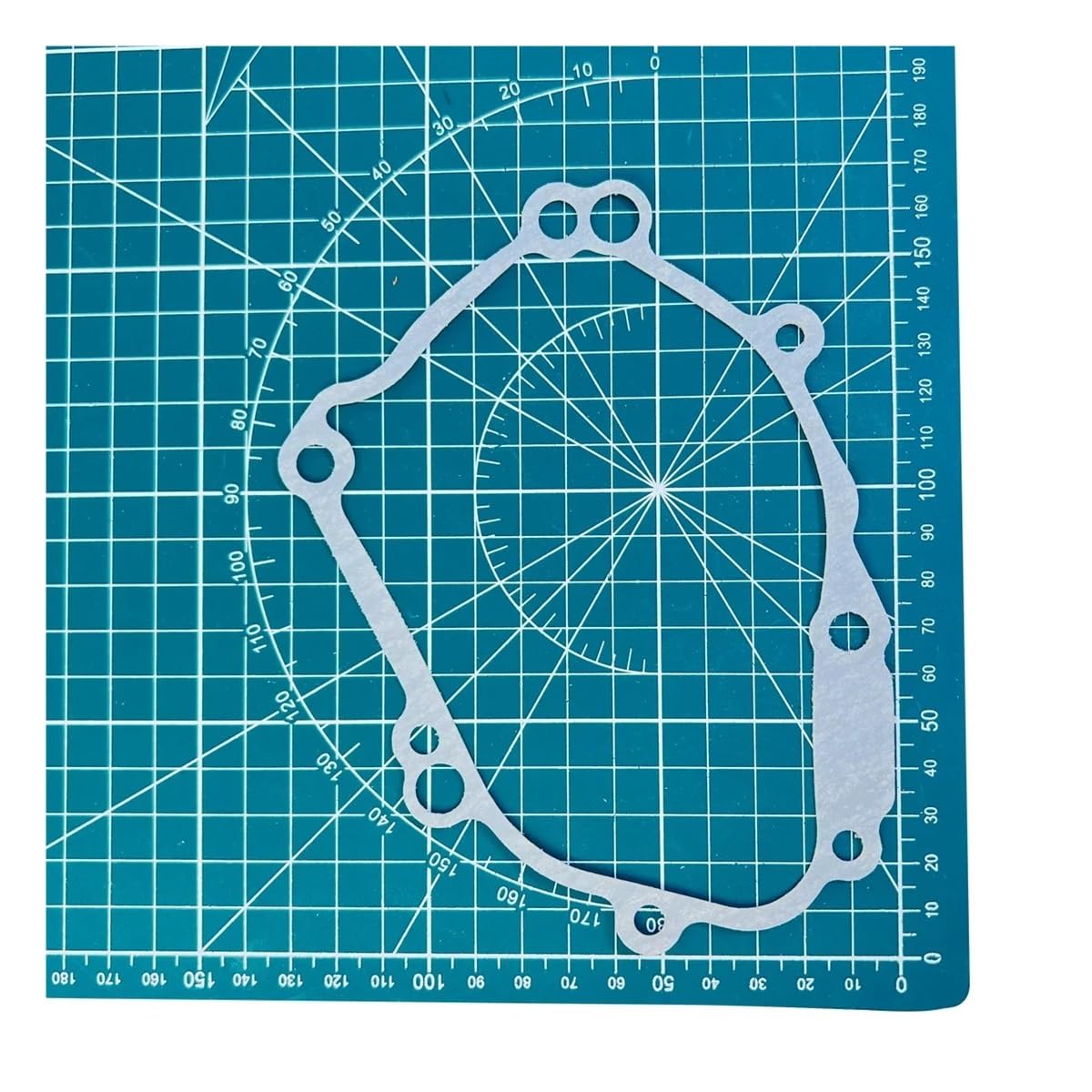 Motorcycle Accessaries Cylinder Head Crankcase Cover Oil Pan Gasket Kits Set Compatible with R1 YZFR1 YZF-R1 2004-2006 Part(GeneratorCoverGasket)