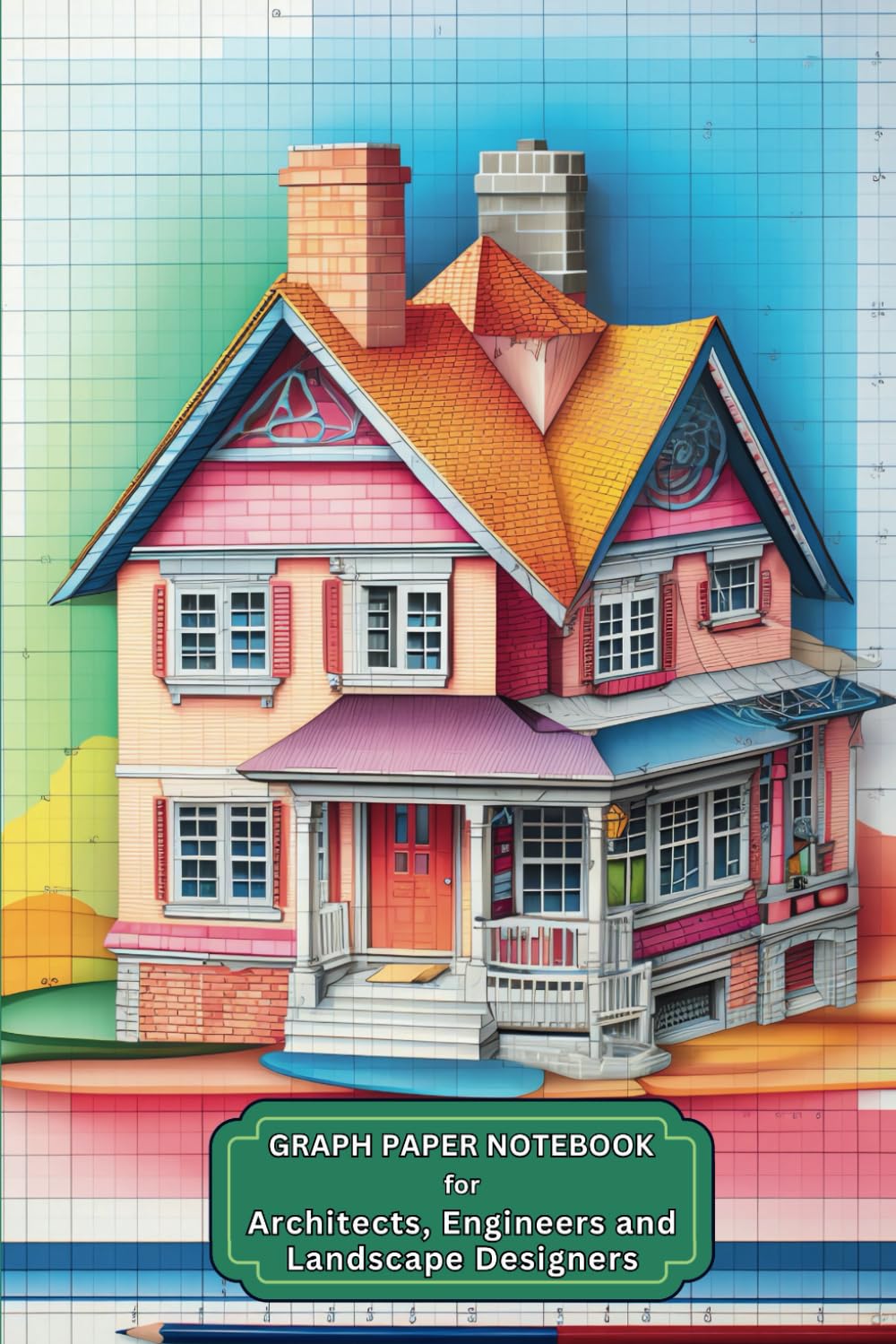 Independently published Graph Paper for Architects, Engineers and Landscape Designers: 120 pages, 6x9 inches White Non-perforated Pages | Quad Ruled, 0.25x0.25 Grid, 4 per ... Engineersr | Scientist, Student and Teachers