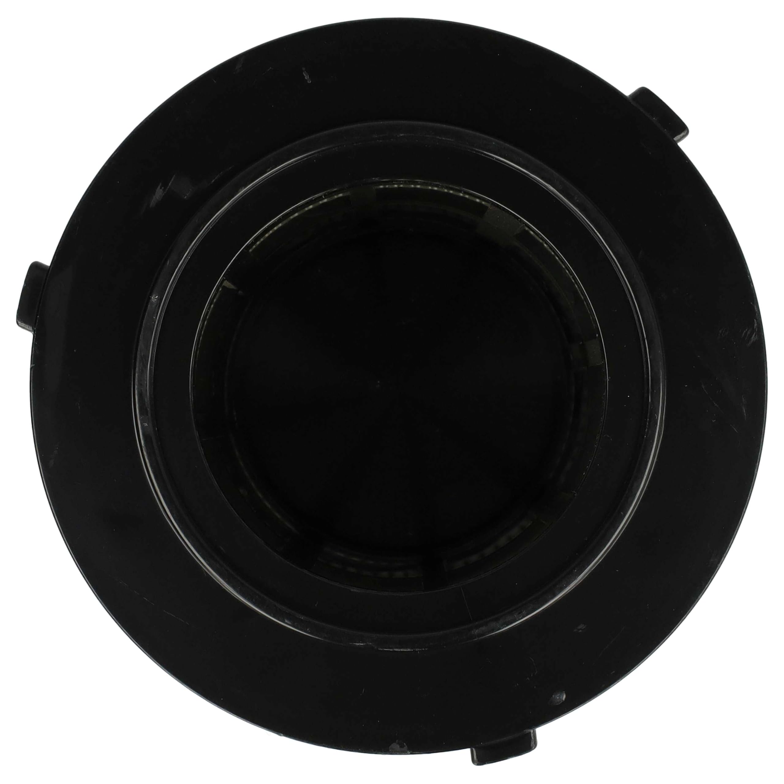 vhbw 8x Faltenfilter Ersatz für Dewalt DCV5801H | DCV5801H-XJ für Staubsauger - Patronenfilter Schwarz Weiß
