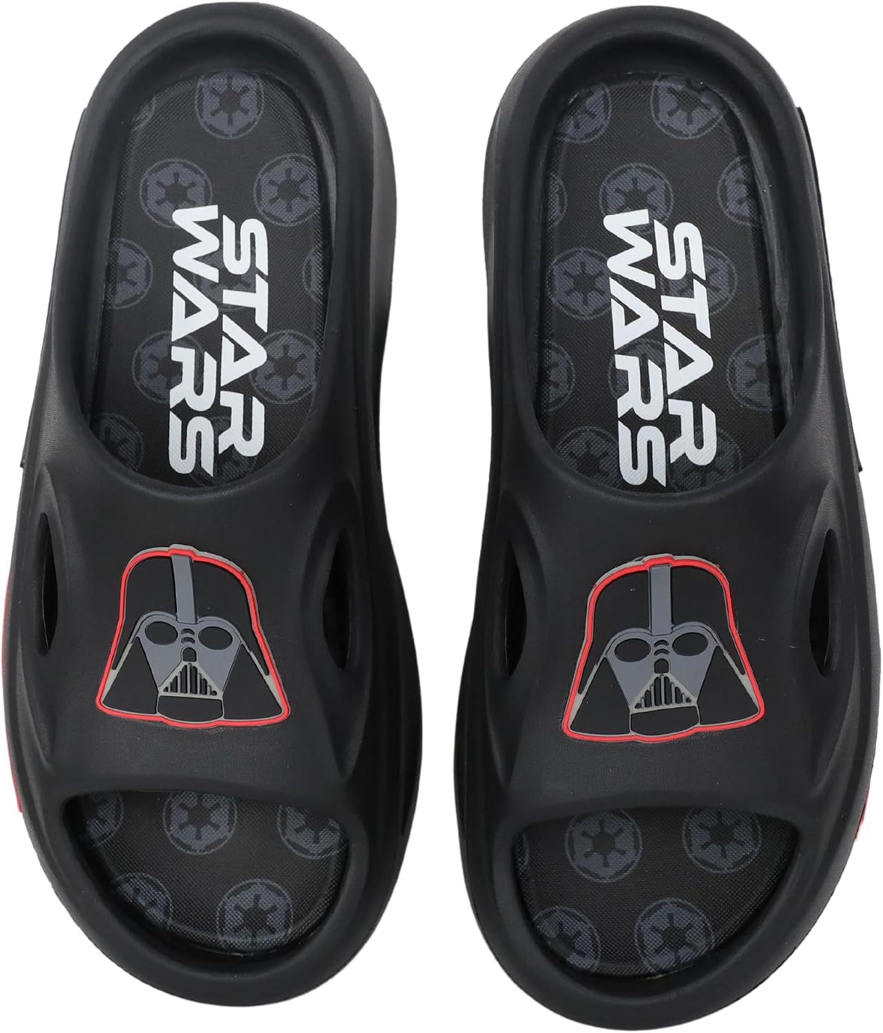 Ground Up Men's Star Wars Darth Vader Comfort Slides
