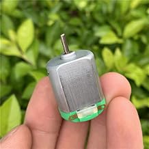 GTPBAO Power Science Mini 130 Motor, High Speed Strong Magnetic Carbon Brush Toy Model Motor DIY Four-Wheel Drive Technology Power, DC 3V-6V, Engine Projects