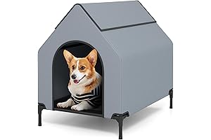 36" Elevated Dog House: The Ultimate Shelter for Your Furry Friend