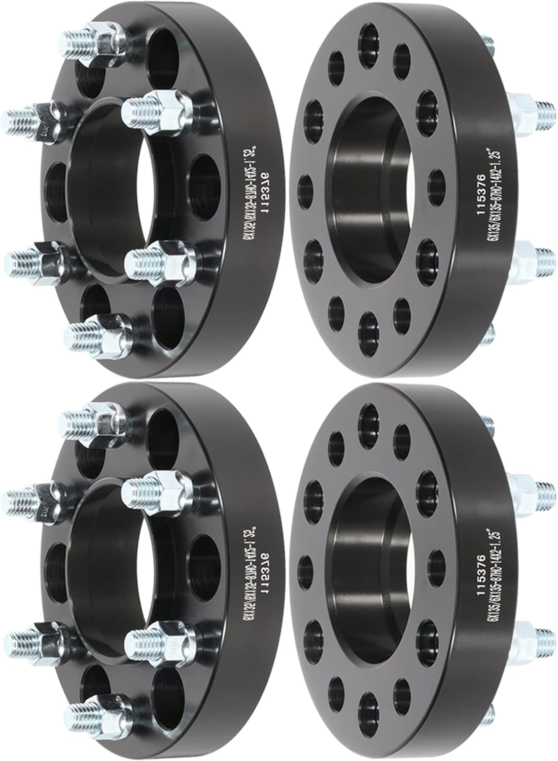 ECCPP 4pcs 6x135 hub centric Wheel Spacer 1.25" 6x135mm to