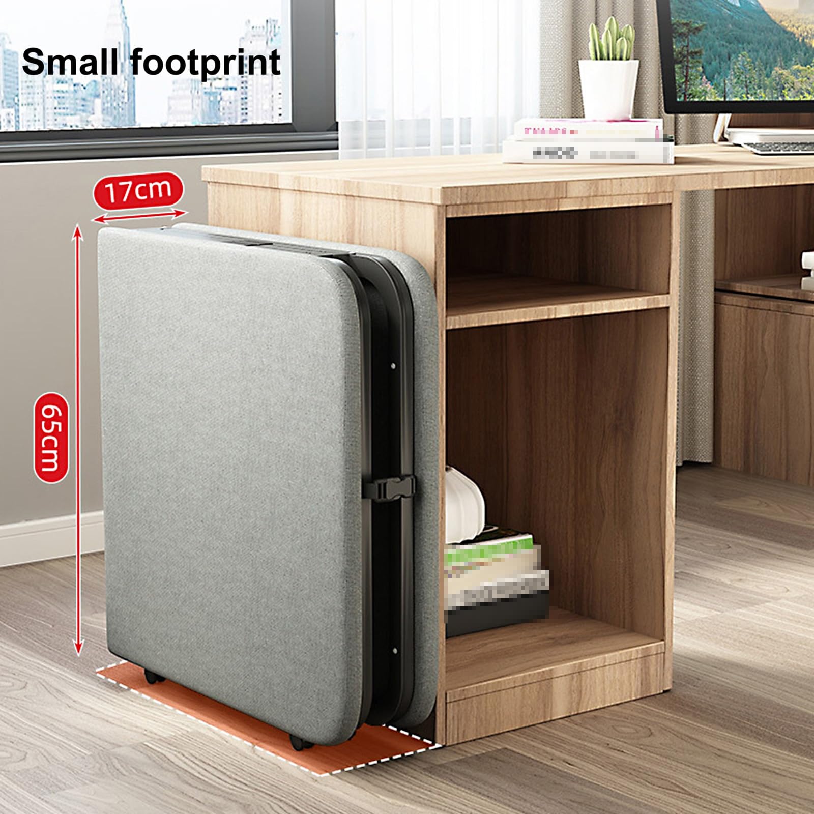 Amazon.co.jp: 折り畳みベッド シングル 金属製折りたたみ式ベッド, 耐