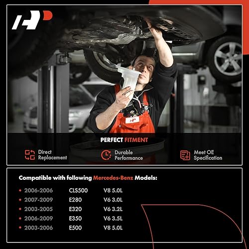 Miniatura 2 de A-Premium Conjunto de filtro de combustible trasero compatible con Mercedes-Benz E280, E320, E350, E500, CLS500, 2003 2004 2005 2006 2007 2008 2009,