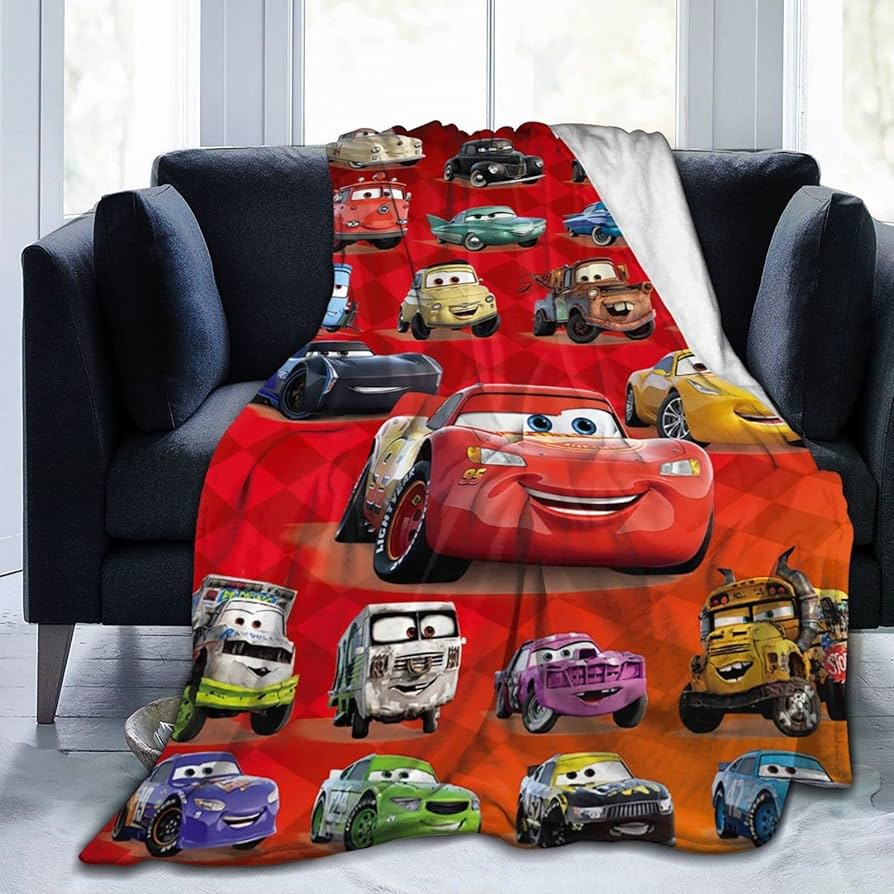 Amazon｜毛布 カーズ アニメ 軽量 ブランケット フランネル 洗える