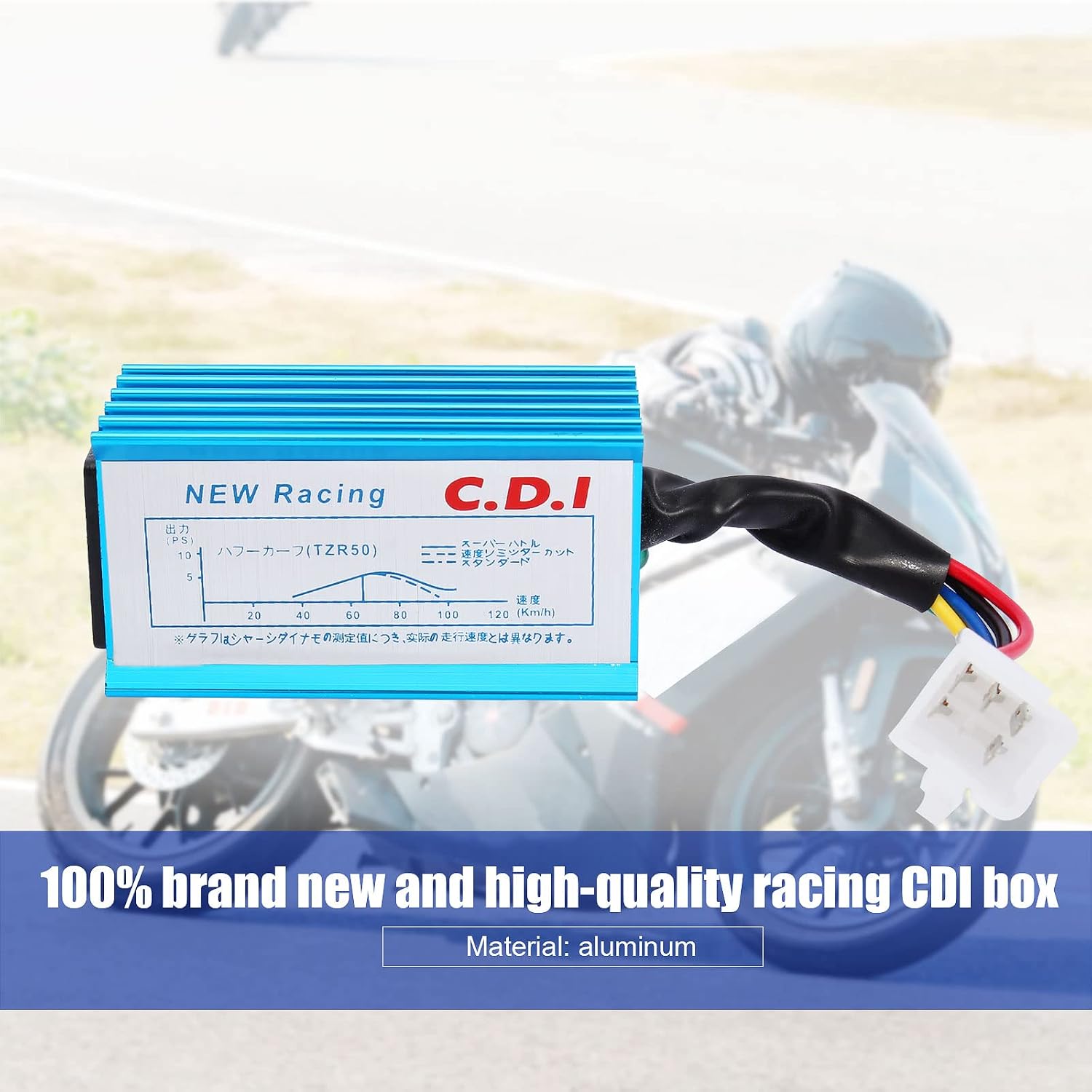 QAZAKY Racing 5 Pins AC CDI Box for GY6 50cc - 70cc 90cc 110cc 125cc 150cc Scooter 4-Stroke Engine ATV Go Kart Moped Quad Pit Dirt Mini Pocket Bike Chopper XR50 CRF50 139QMB 152QMI 157QMJ 5 Pin