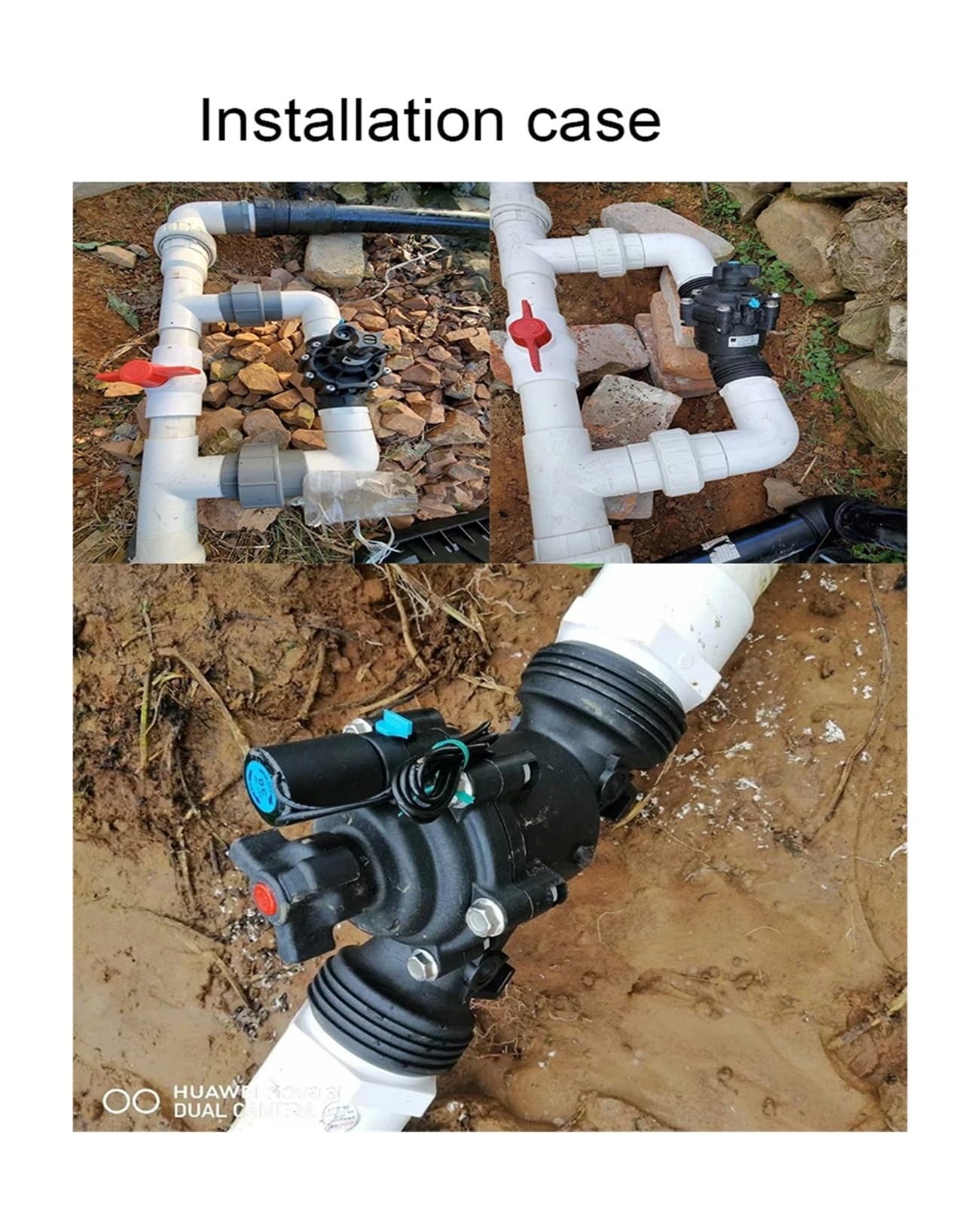 Hydrauliczny system nawadniania rolniczego DN80 cali 220 V 24 V 12 V zraszacz trawnika nawadnianie ogrodu szklarnie zawór elektromagnetyczny 3" (24 V)