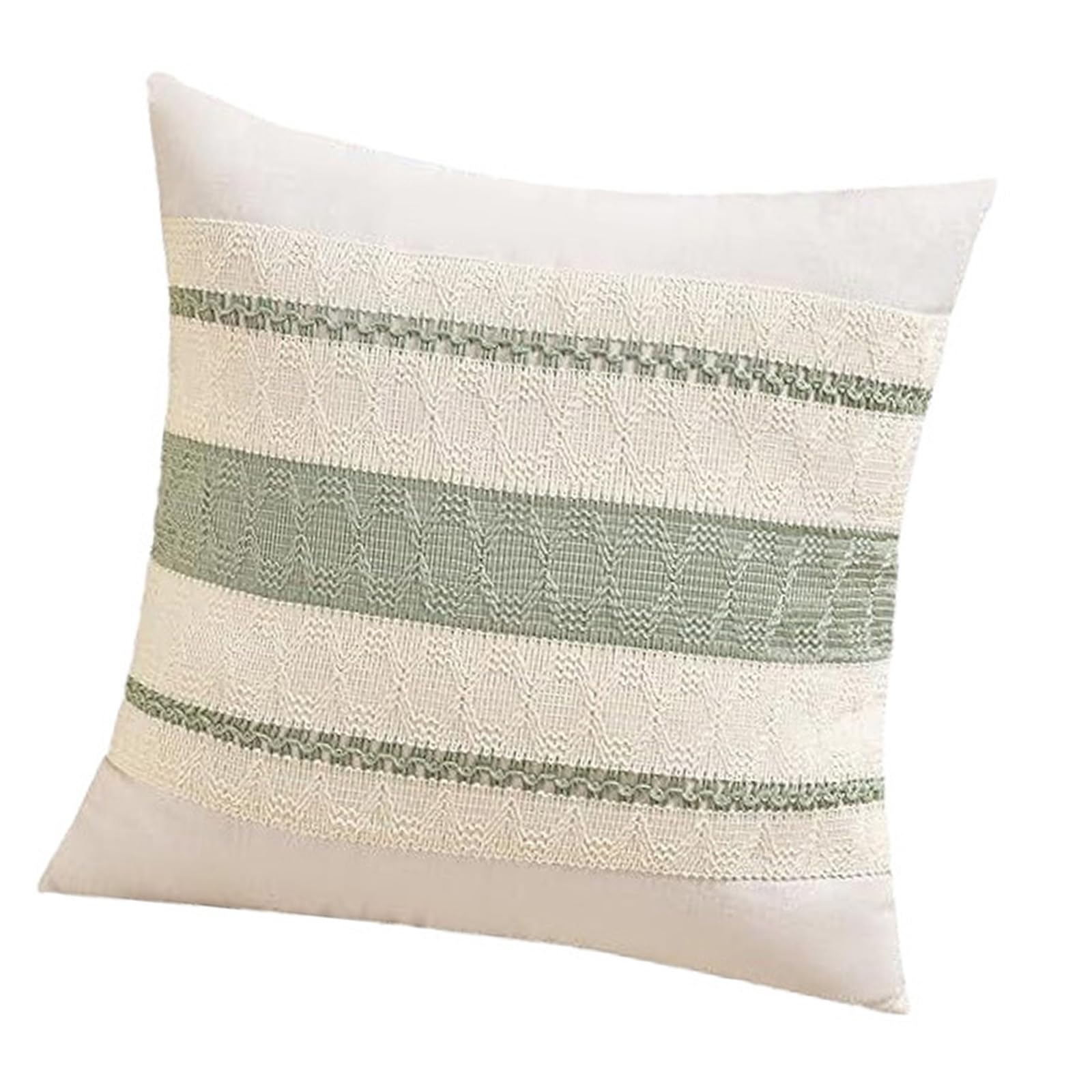 Tsophreniq Bohemians Cotton Linen Pillow Cover Safe for Sensitive Skin Bohemians Pillow Cover Breathable