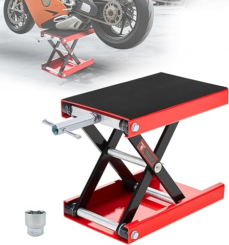 Donext 1100 LB - Soporte de elevación para motocicleta, soporte de elevación para motocicleta, soporte de reparación para cruiser, bicicleta de