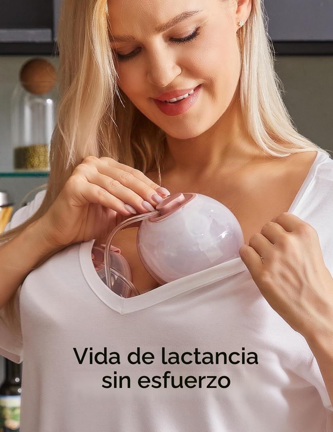 Momcozy Accesorios de repuesto originales para extractor de leche V1 Pro/V2 Pro, vasos de recolección de leche solo para momcozy V1 Pro/V2 Pro, paquete de 2