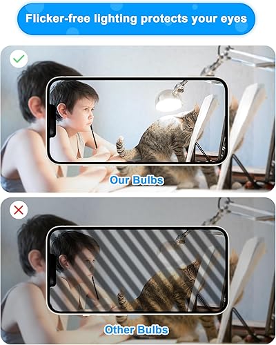 Miniatura 9 de Bombillas LED G9 regulables, 40 W, equivalente a halógeno G9 de 5000 K, luz blanca diurna T4 G9, bombillas de base bi-pin T4 G9, 120 V sin parpadeo,