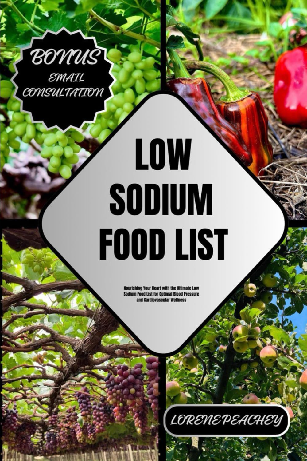 LOW SODIUM FOOD LIST: Nourishing Your Heart with the Ultimate Low Sodium Food List for Optimal Blood Pressure and Cardiovascular Wellness (NUTRITION NAVIGATORS)
