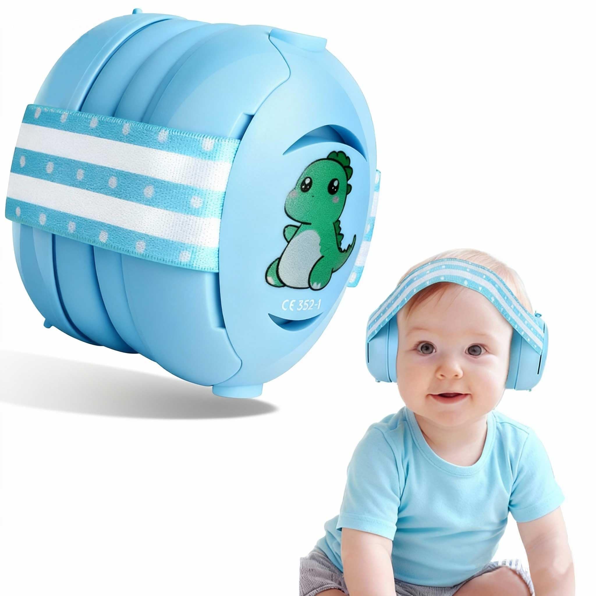 Photo 1 of Floriogra Baby Headphones for Noise, Baby Ear Protection for Babies and Toddlers 0-36 Months - Adjustable Babies Noise Cancelling Headphones Infant Ear Protection Earmuffs Against Hearing Damage