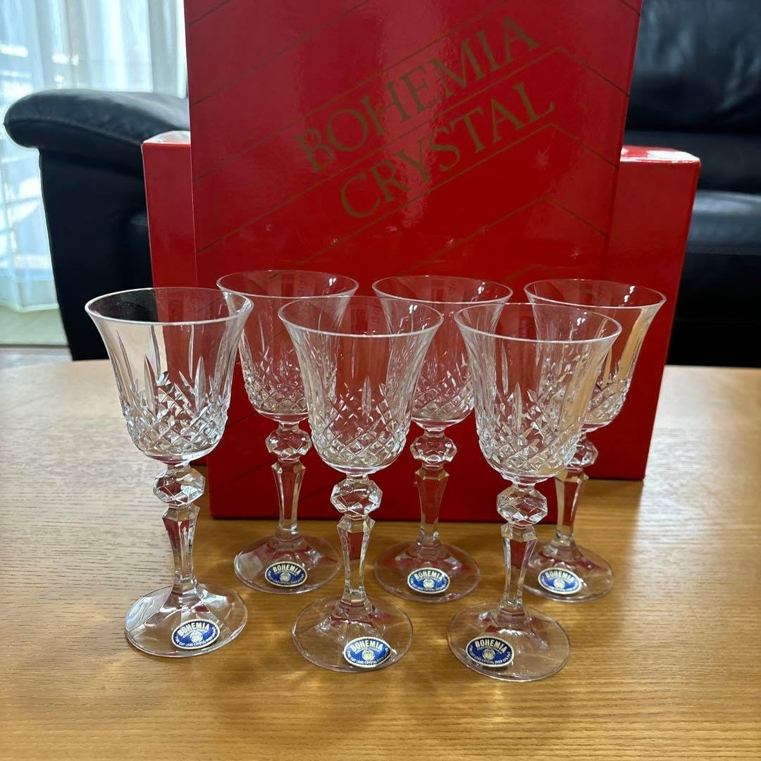 新品、未使用！ボヘミアンガラス ミニセット 新品未使用 ボヘミアン