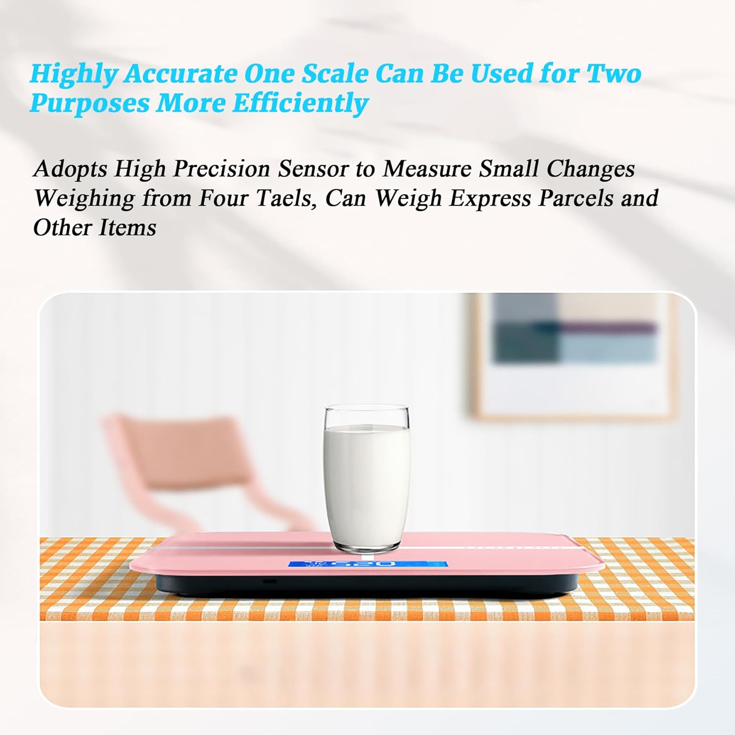 Smart Scale for Body Weight, 10.2X10.2in High Accuraty Thickened Tempered Glass Automatic Bathroom Digital Weighing Scale, Body Fat Scale with Unit Switching for Home, Office, Travel(#1)
