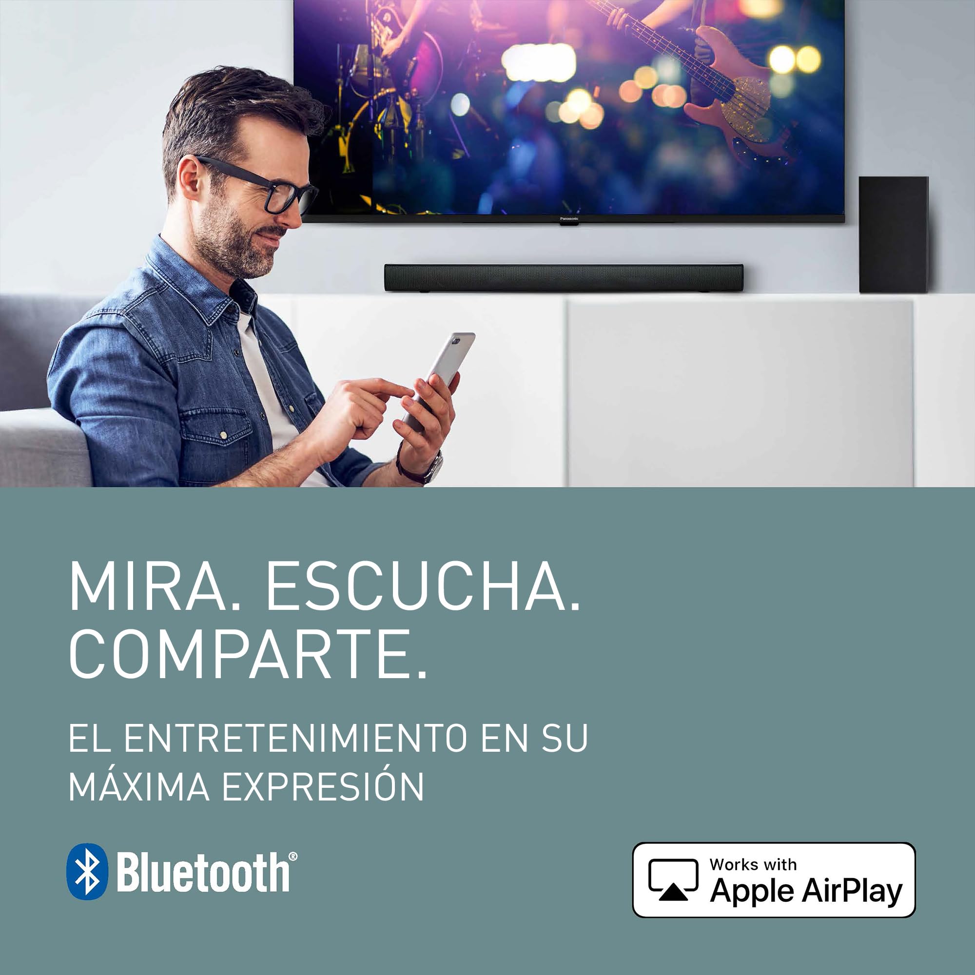 Panasonic Premium TV-43W80AEZC, Serie W80 43 Pulgadas 4K Ultra HD QLED Smart TV, Fire TV, Dolby Vision y Atmos, Modo De Juego Extremo, Control por Voz de Alexa, Airplay, Negro