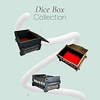 Vista 9 de Caja de dados - Negro - Beholder - 6x4x3