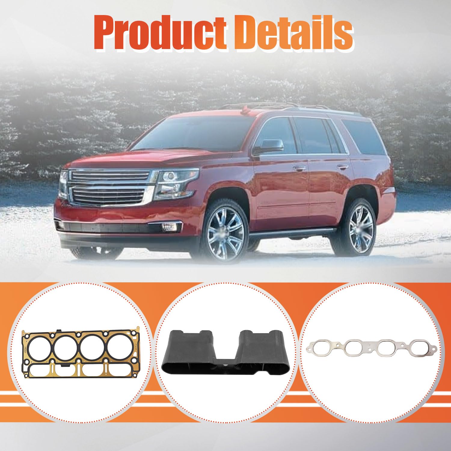 AFM Lifters Kit W/Head Gaskets Bolts Compatible with Chevy Silverado 1500 LD Tahoe Suburban for GMC Sierra Yukon 5.3L 2014-2020 HS26744PT MA-5741116941 ES73121 MA-9761314407