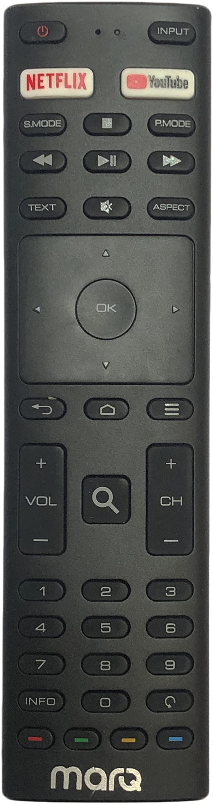 LOHAYA LED/LCD Remote Compatible for MARQ Smart LED LCD HD Tv Remote Control with Netflix & YouTube Function (B09JZJF5C4) Amazon Price History, Amazon Price Tracker