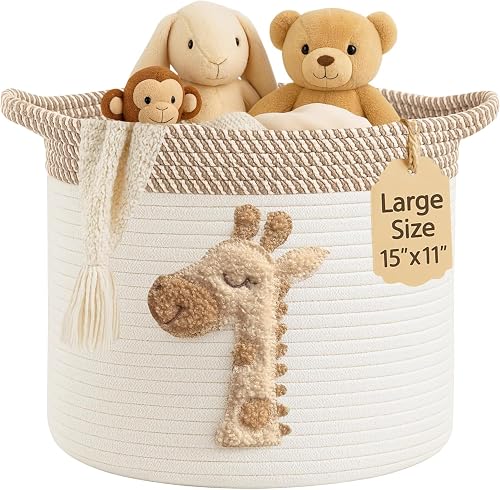 Nursery storage basket