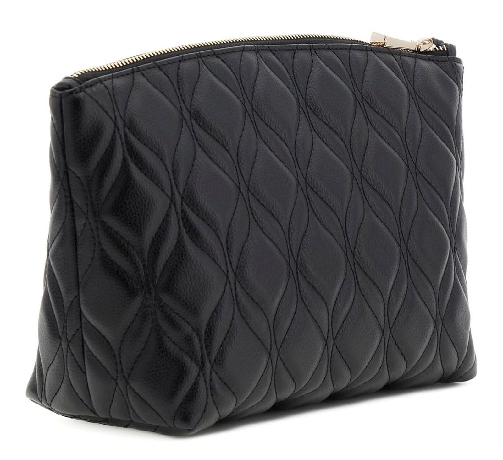 GUESS borsa da toilette Maxine Top Zip Cosmetic Bag Black nero