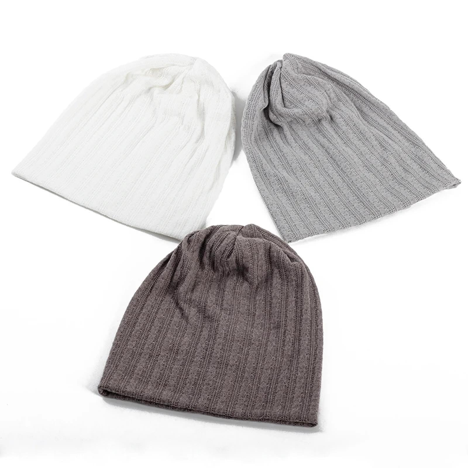 Strickmützen Hüte Mützen Caps Beanie Mütze Beanie Handgemachtes Fadenstricken Einfarbige Mütze Frau Männer Lässige Mütze Mützen Im Freien Weiche Mütze