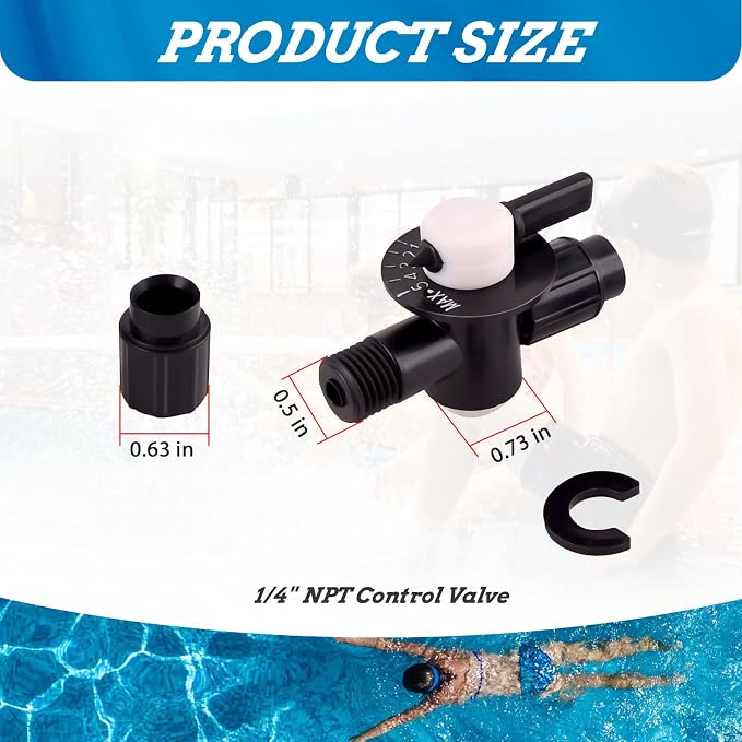 Válvula de Control 1/4" NPT Compatible con Modelos 300,302 miniatura 3
