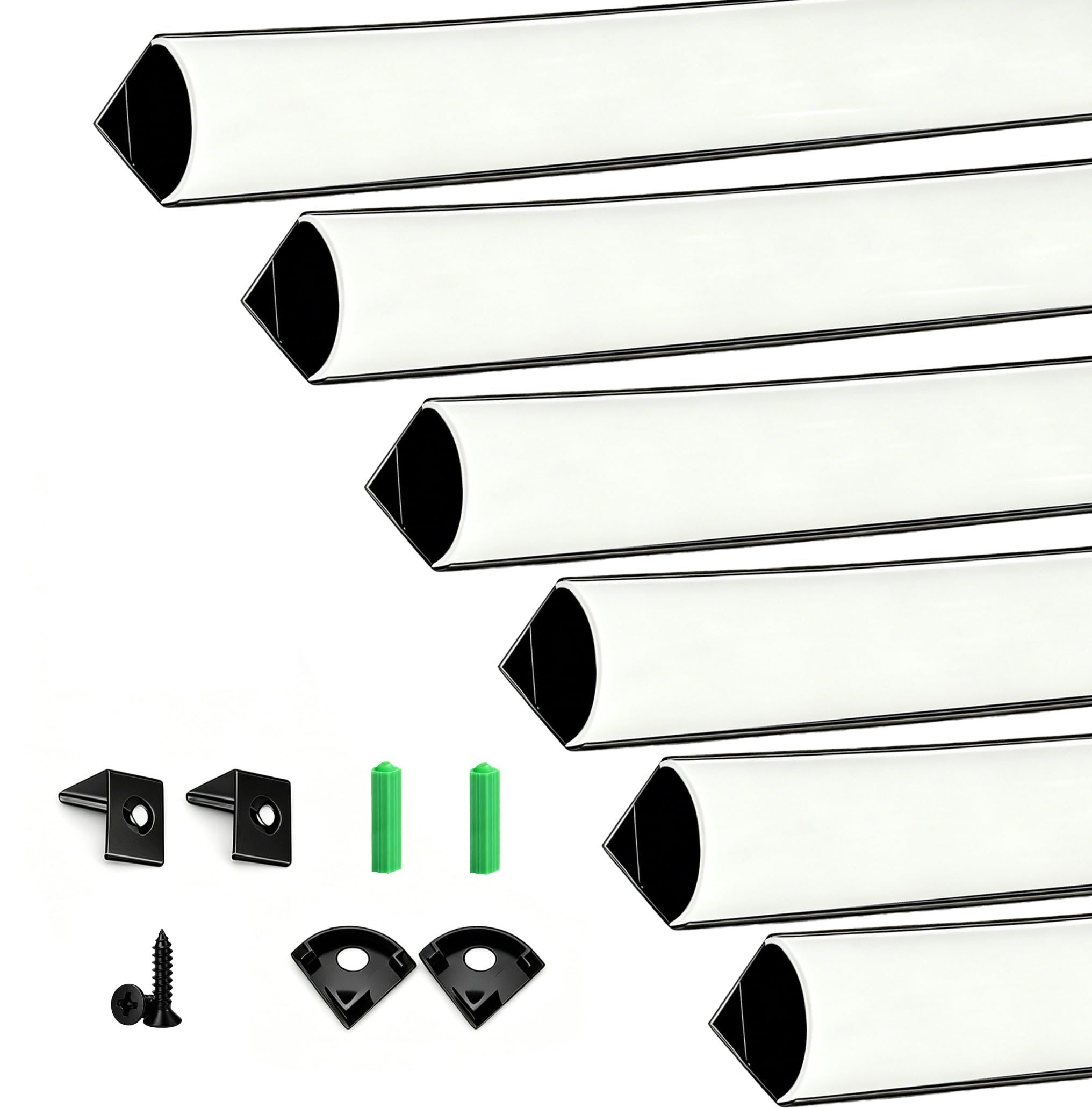 LED Strip Channel - 3.28ft Aluminum Profile (6 Pack) -8