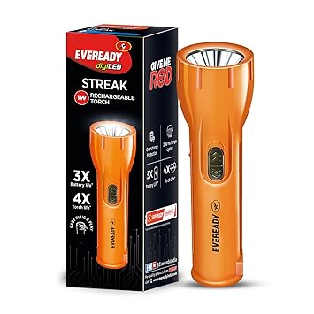 Eveready DIGILED DL22 Rechargeable Torch (Color May Vary)