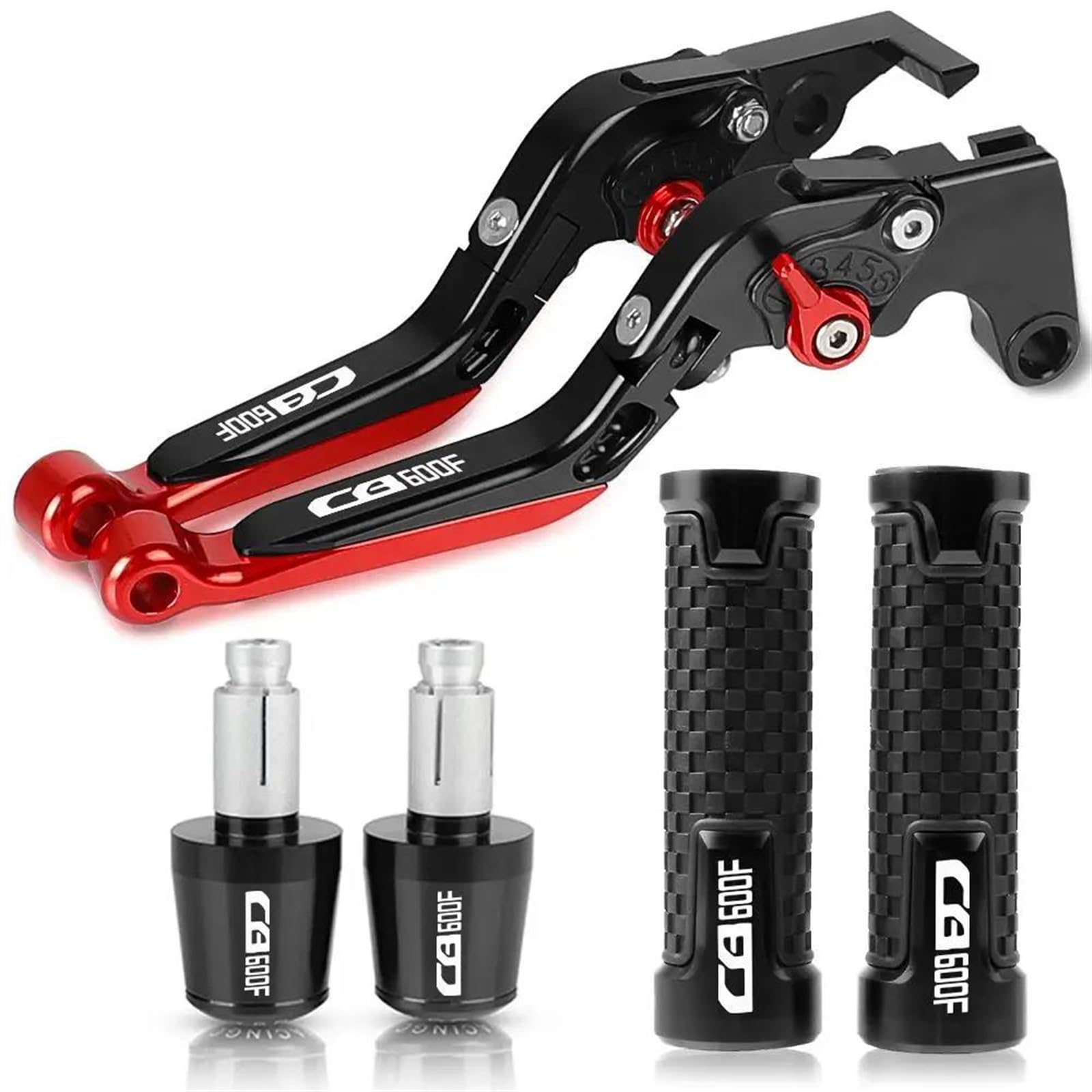 Leviers de frein et d'embrayage de moto Honda CB 600 F Hornet