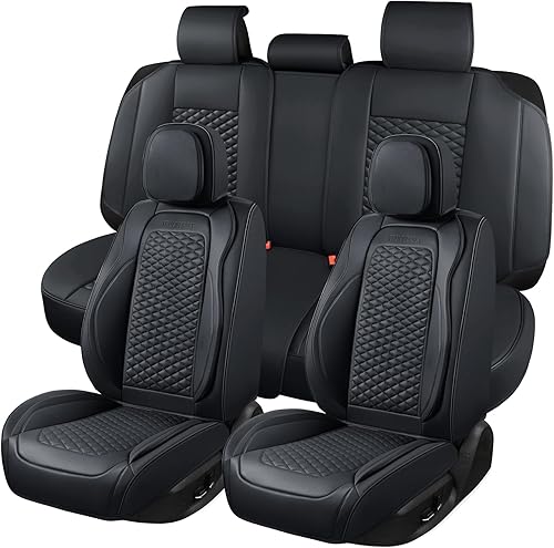 truckerset Juego completo de fundas de asiento de coche, fundas de asiento de au