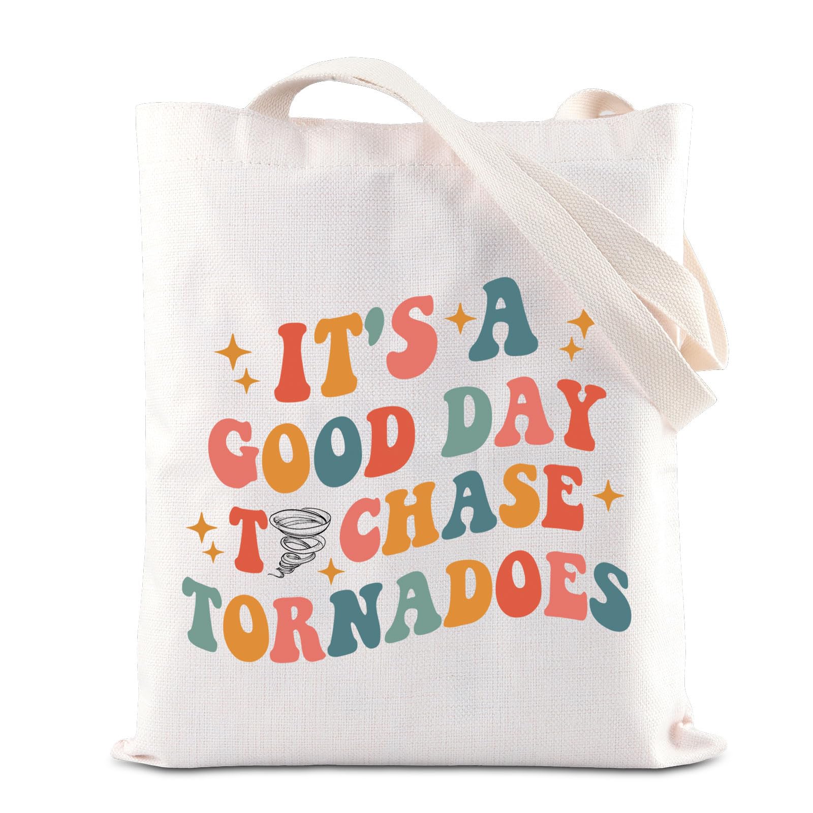 FOTAP Meteorology Gift It’s A Good Day To Chase Tornadoes Tote Bag Storm Chaser Hurricane Gift Meteorologist Handbag